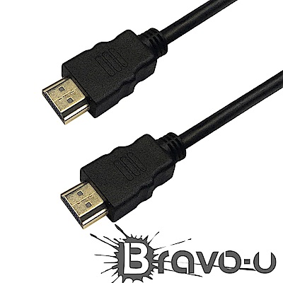 Bravo-u HDMI to HDMI 4K超高畫質影音傳輸線1.8M(2入)