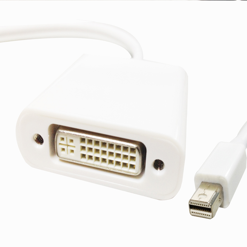 Bravo-u Mini DisplayPort(公)對DVI24+5(母)視頻轉接線24