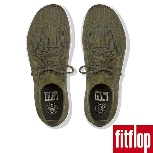 FitFlop TM-UBERKNIT TM SLIP-ON HIGH TOP綠