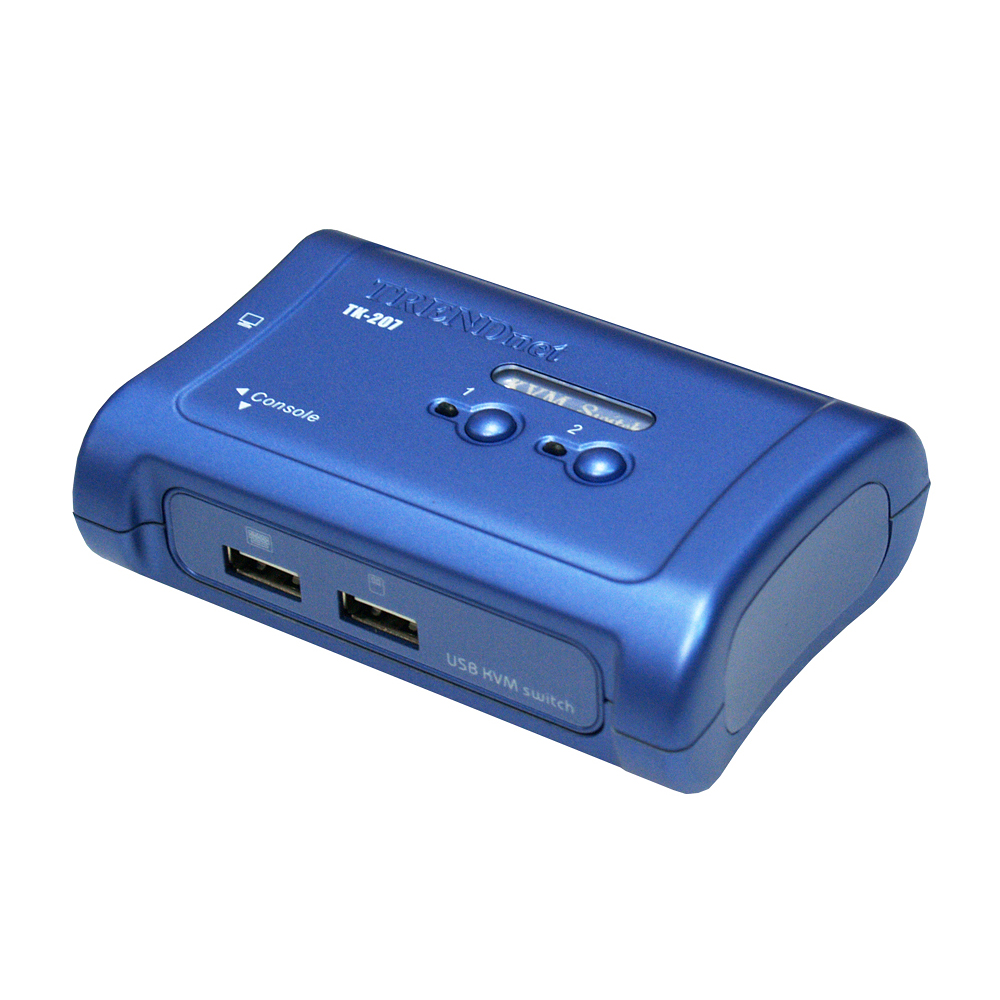 Trendnet TK-207K 2 PORT USB KVM 電子式電腦切換器