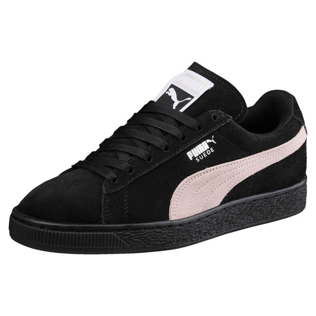 PUMA-Suede Classic Wns女復古運動鞋-黑色