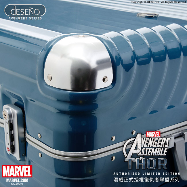 Marvel 漫威復仇者 29吋PC鏡面超細邊鋁框箱-雷神索爾
