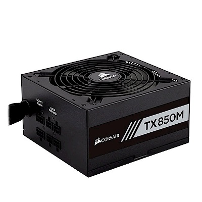 Corsair 海盜船 TX850M 80+金牌 半模組 電源供應器