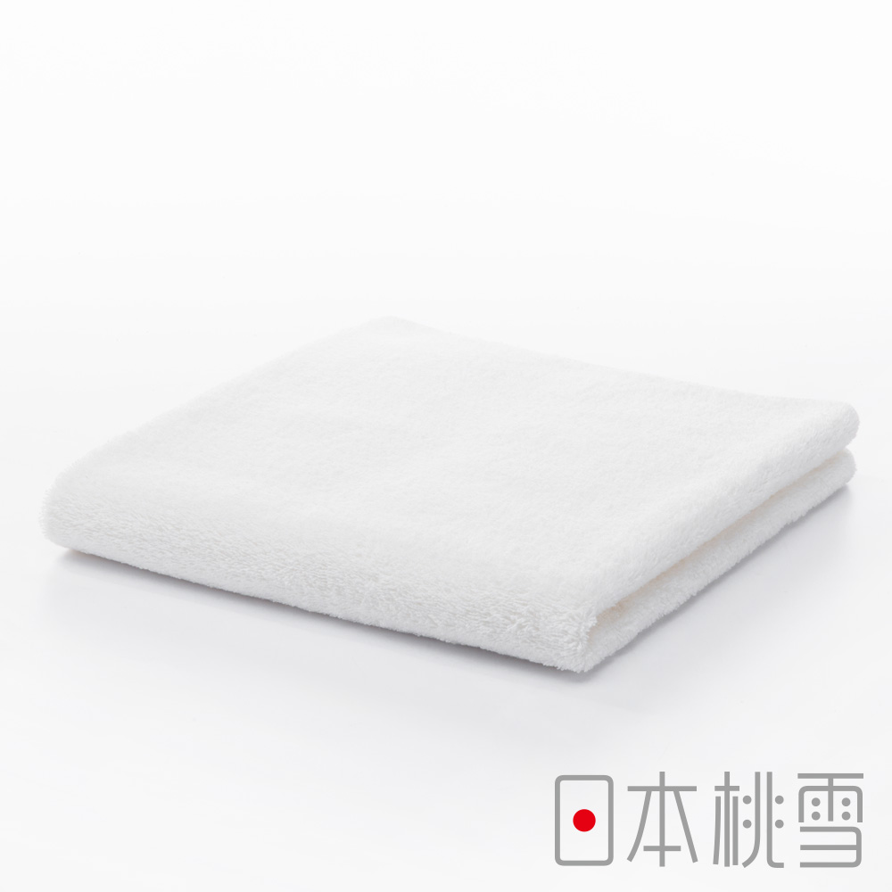 日本桃雪居家毛巾(白色)
