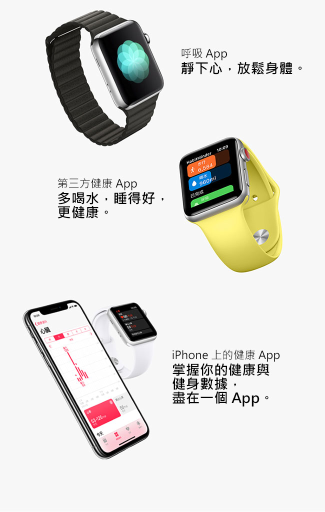 Apple Watch Nike+ 行動網路,42mm太空灰鋁金屬配黑色Nike運動型錶帶