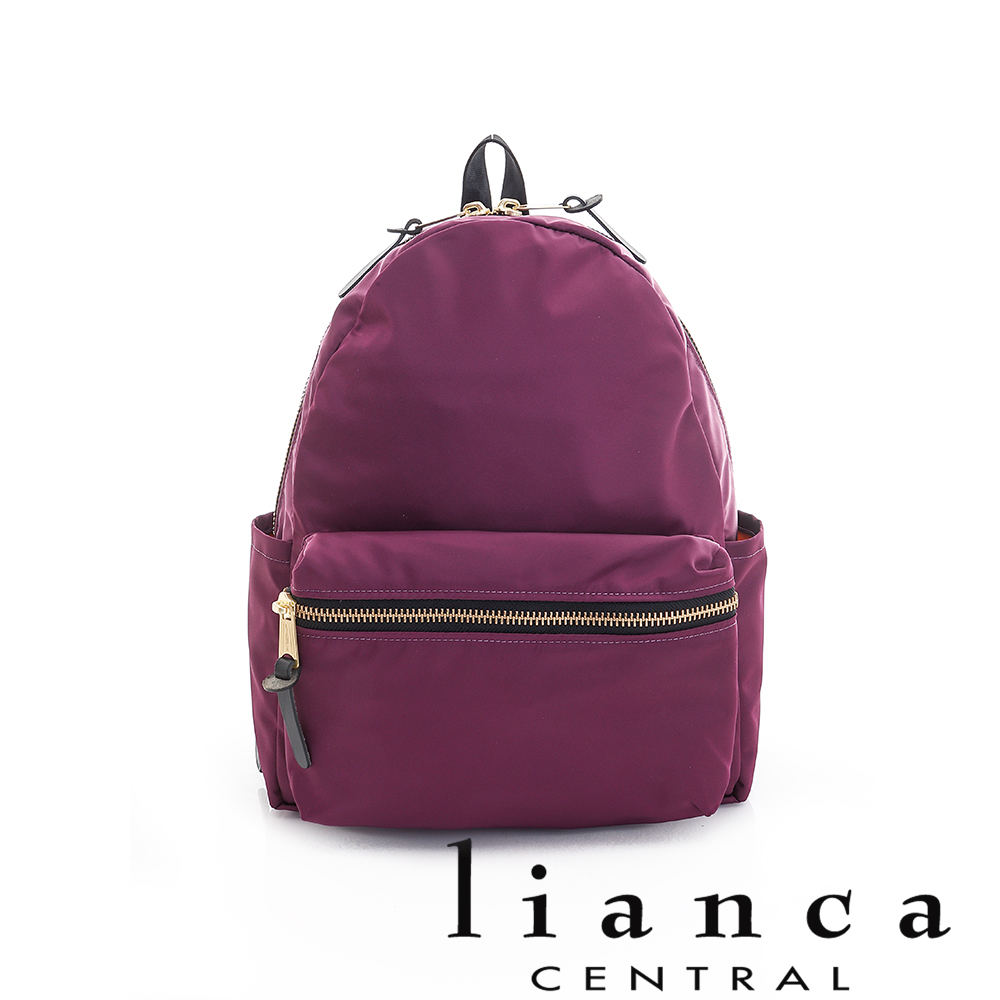 lianca 純手工製LIMONTA SIMPLE後背包 紫(小)