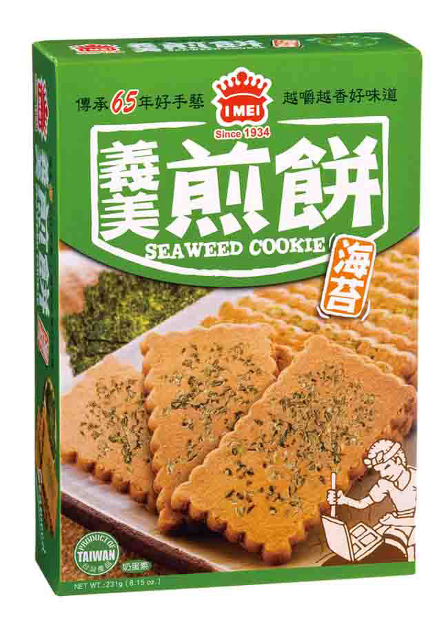 義美 海苔煎餅(231g)