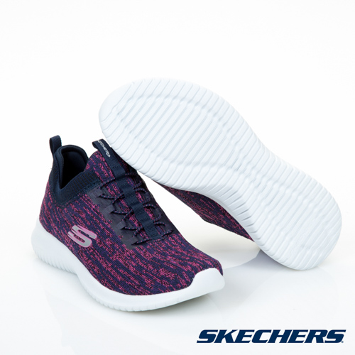 SKECHERS (女)運動系列 ULTRA FLEX-12831NVPK