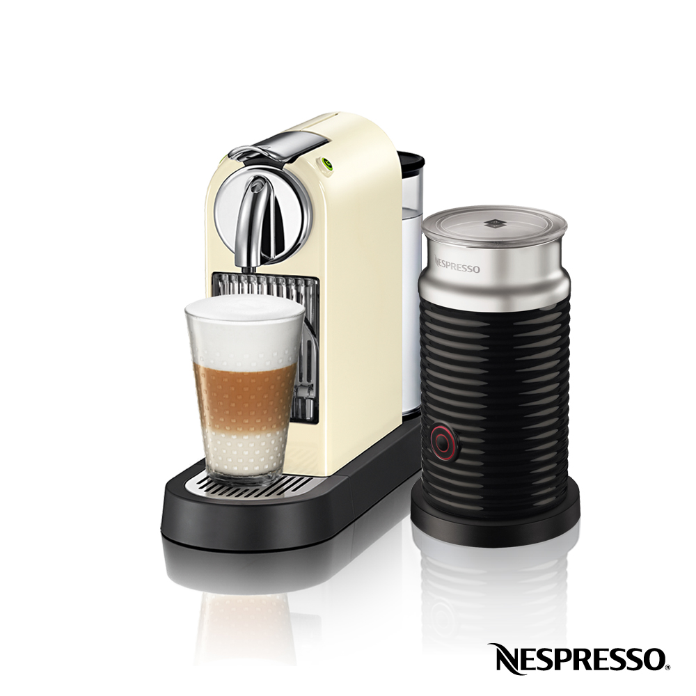 Nespresso CitiZ 白 奶泡機組合