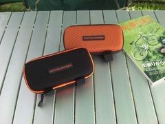 Doppelganger 日本潮牌單車 MP3 音響擴音置物包-橘色