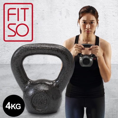 【FIT SO】鑄鐵壺鈴 4KG