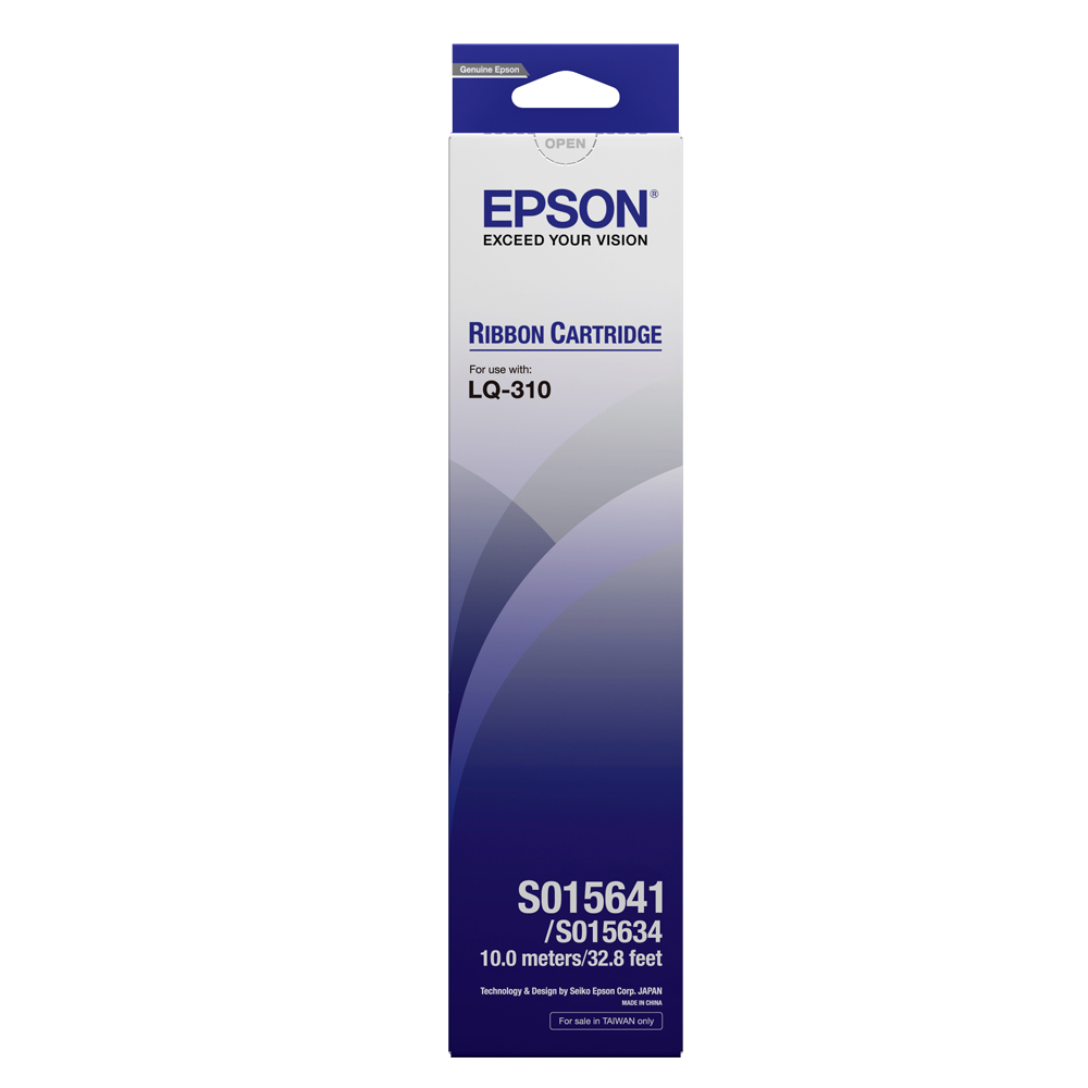 EPSON S015641黑色色帶(適用LQ-310)