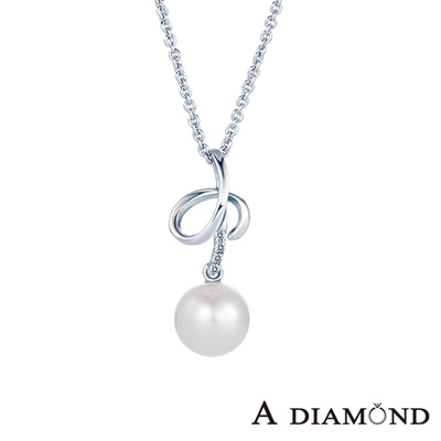 A Diamond 亞立詩鑽石 寵愛系列7-7.5mm 天然淡水養珠珍珠項鍊