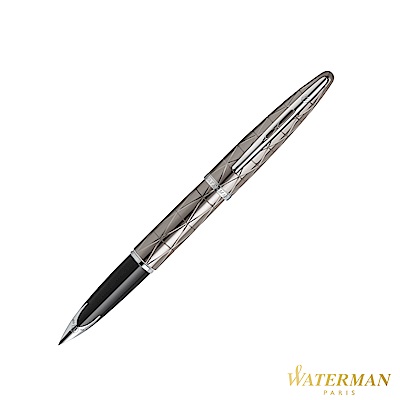 WATERMAN 頂級海洋系列 星鑽白夾 鋼筆 F 18K (法國製)