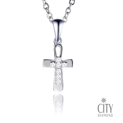 City Diamond【Belief十字架系列】十字架的救恩K金項鍊