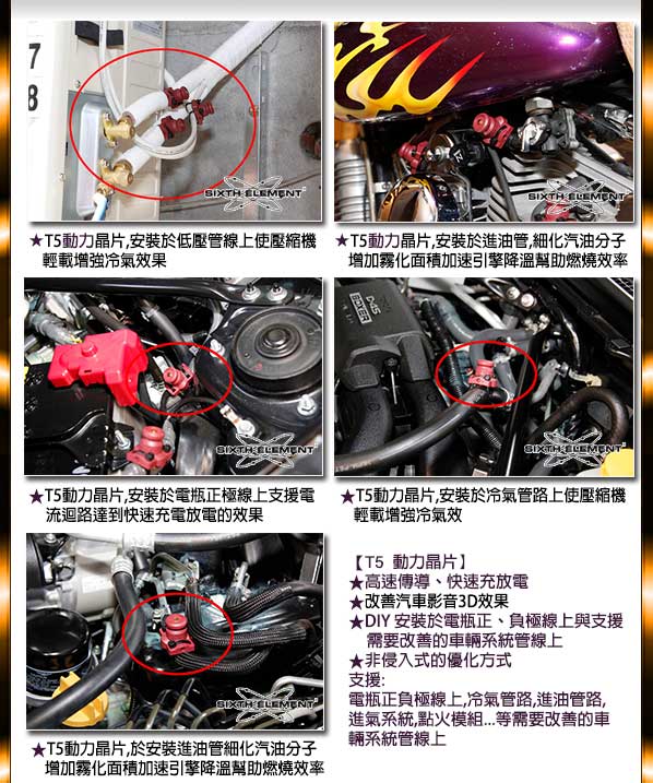 第六元素 T5動力晶片