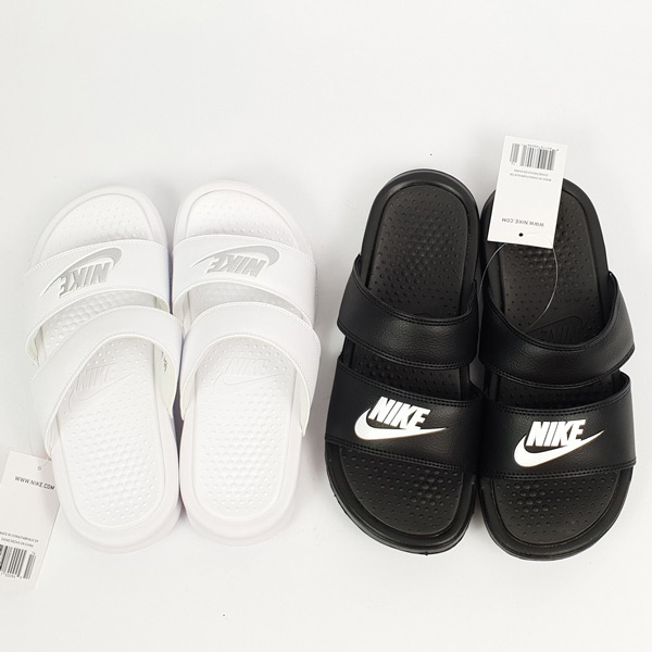 NIKE 涼拖鞋 BENASSI 女鞋 黑白擇一