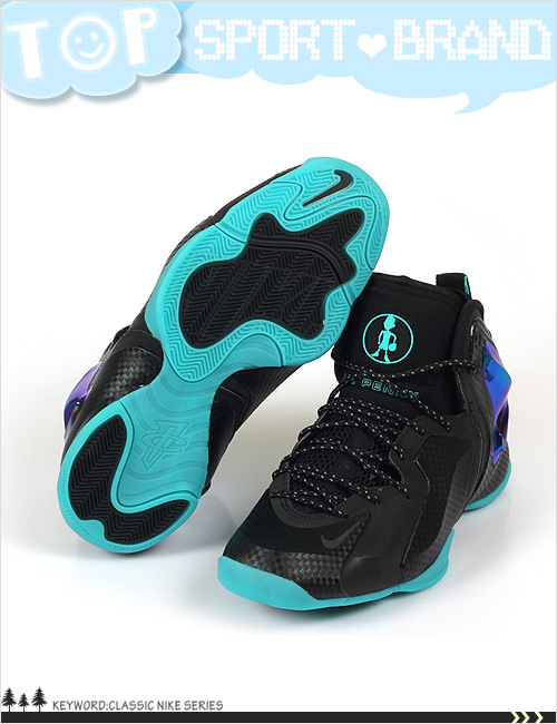 (男)Nike LIL Penny Posite 藍球鞋