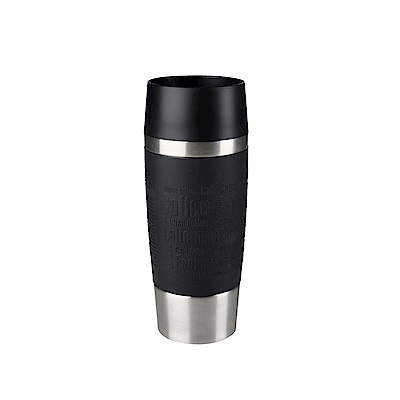 Tefal法國特福 Travel Mug 不鏽鋼隨行馬克保溫杯360ML(快)