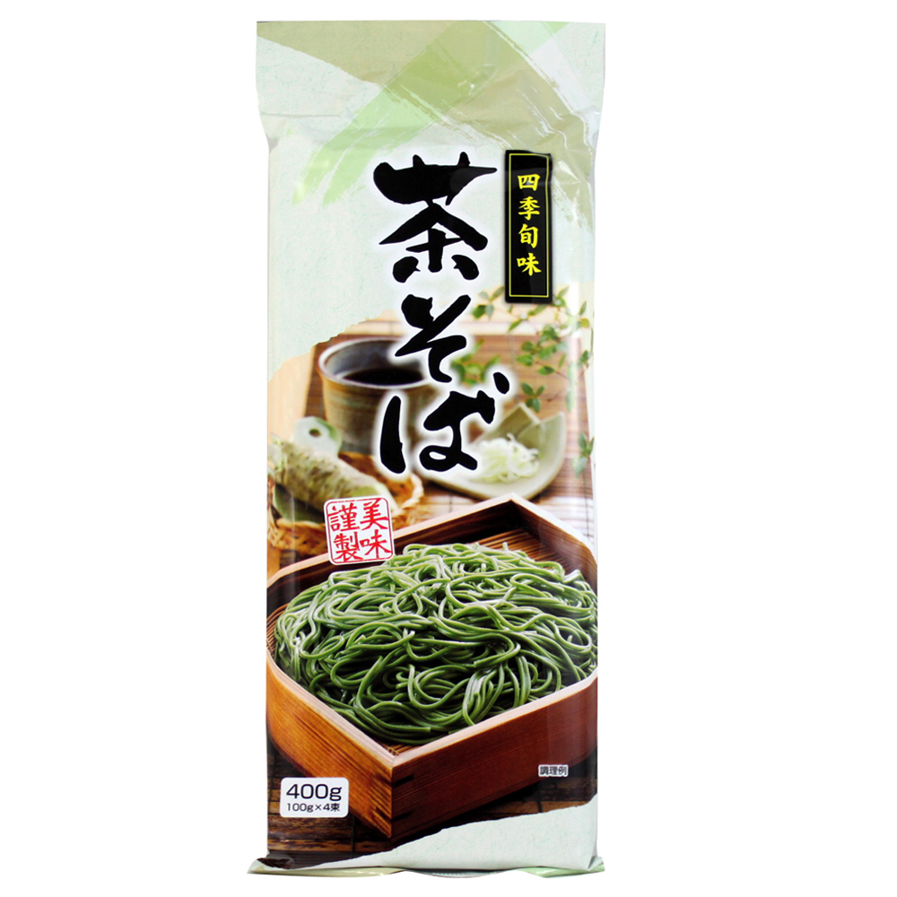 山本製粉 四季旬味茶麵-蕎麥麵(400g)