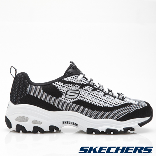 SKECHERS (女) 運動系列 D LITES - 11955BKW