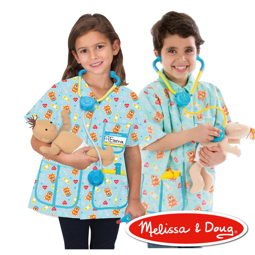 美國瑪莉莎 Melissa & Doug 角色扮演 - 兒科護士服遊戲組