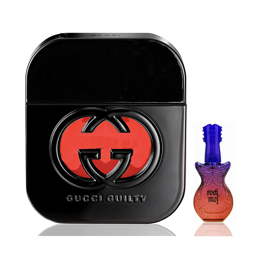 Gucci Guilty Black 罪愛夜女性淡香水 50ml 搭贈 安娜素4ml 小香