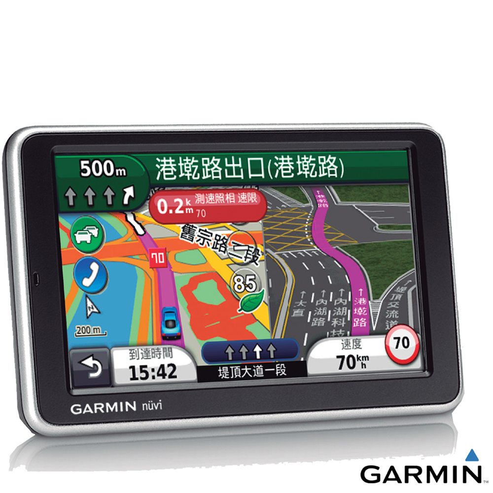 GARMIN nuvi 2555 5吋高畫質時尚薄型GPS衛星導航-福利品