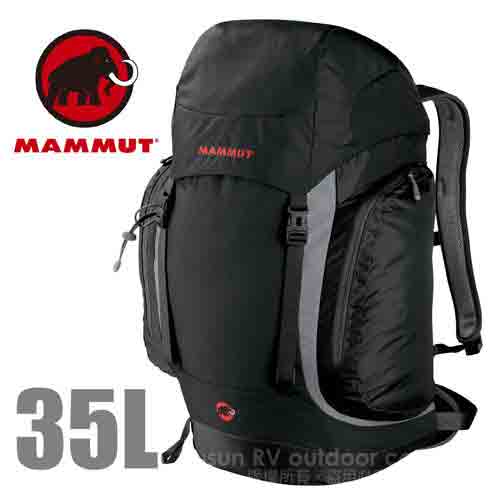 【MAMMUT 長毛象】Creon Classic 35L 透氣舒適健行背包.自助旅行/黑