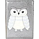 Kate Spade owl applique 貓頭鷹補丁防刮皮護照夾(銀色) product thumbnail 1
