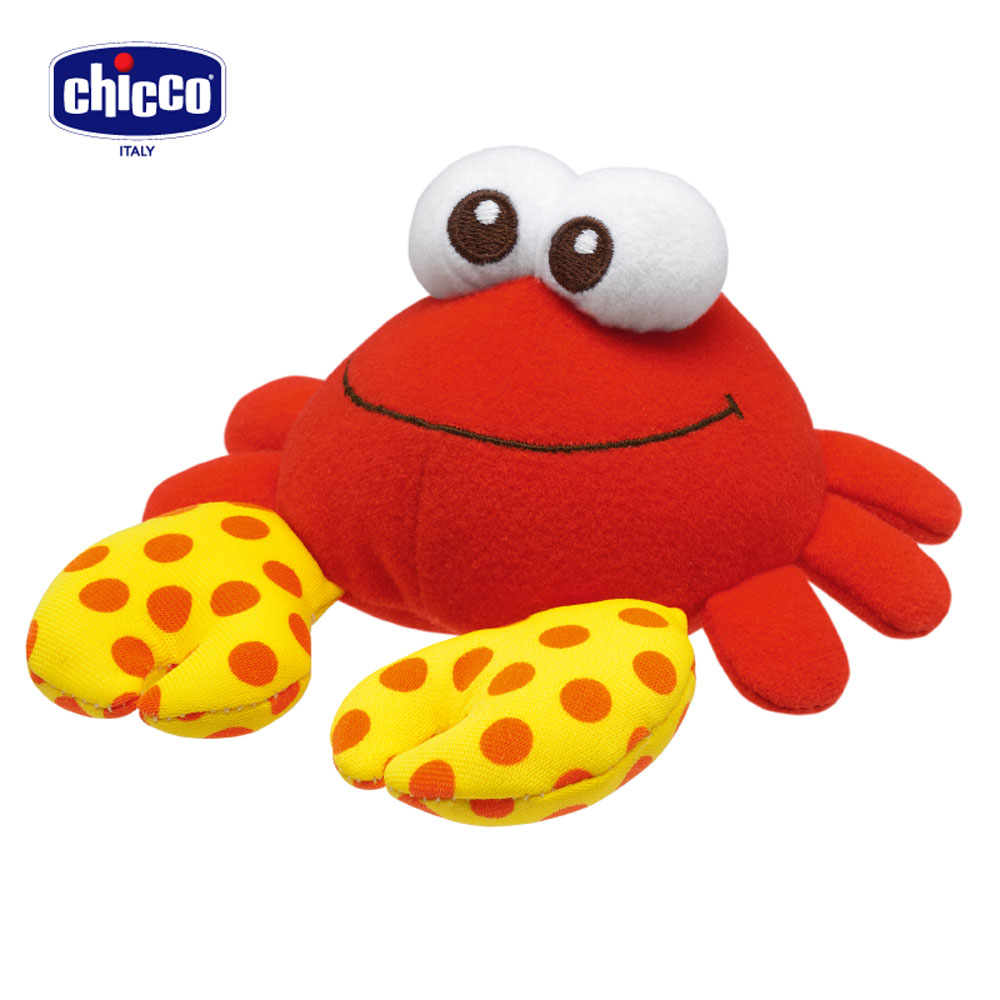 chicco-神奇感溫螃蟹洗澡玩具
