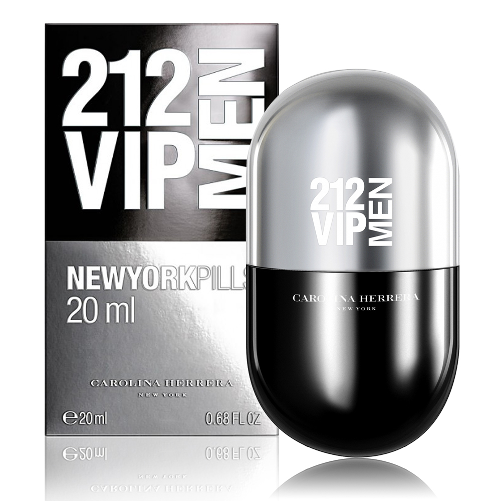 Carolina Herrera 212VIP男性淡香水紐約小膠囊(黑) 20ml