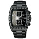 WIRED 雙面時尚計時腕錶(AGAV069)-灰x黑/36x38mm product thumbnail 1