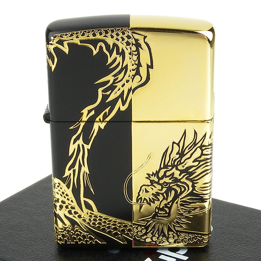 【ZIPPO】日系~Dragon-龍紋蝕刻四面連續加工打火機