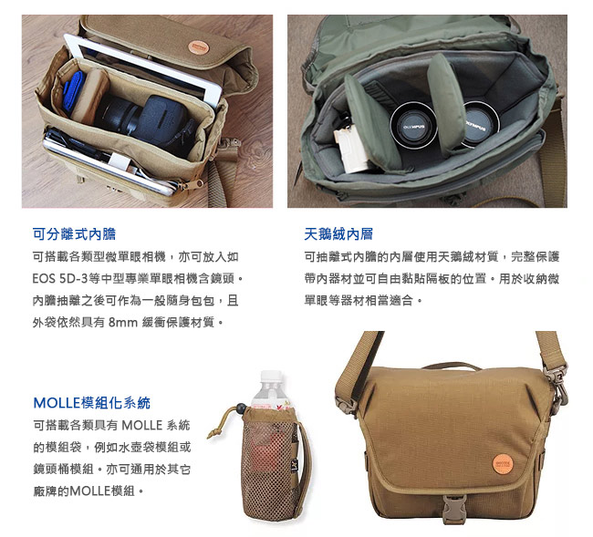 UNICODE H1N1-Mini Camera Bag 輕旅行相機包