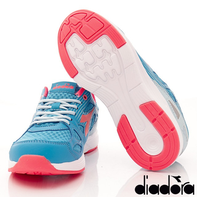 DIADORA-緩震輕彈慢跑款 RSI026藍(女段)