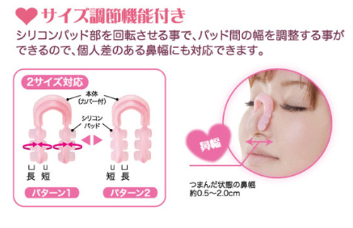 【日本SUNFAMILY】小惡魔3D立體美鼻器