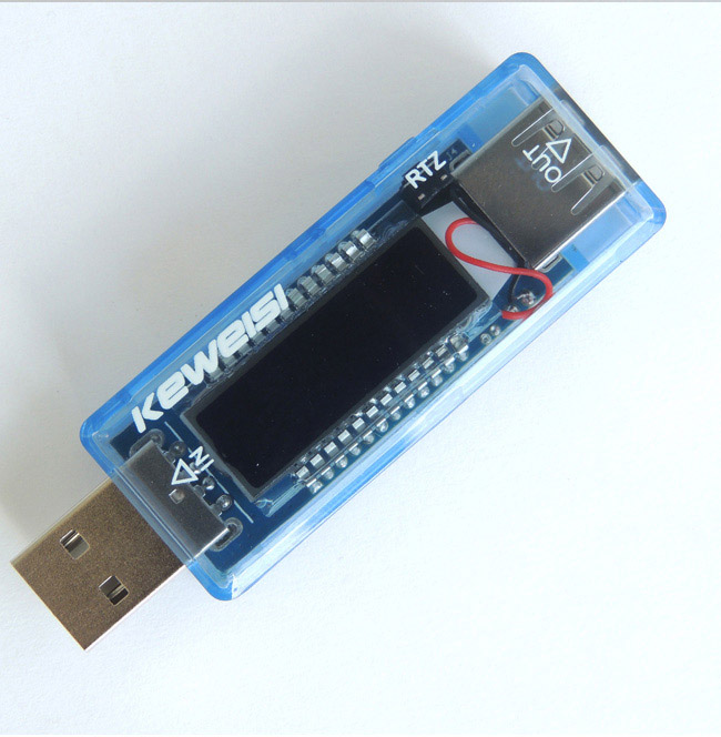 USB 電流電壓電量測試儀(3~20V大範圍偵測)