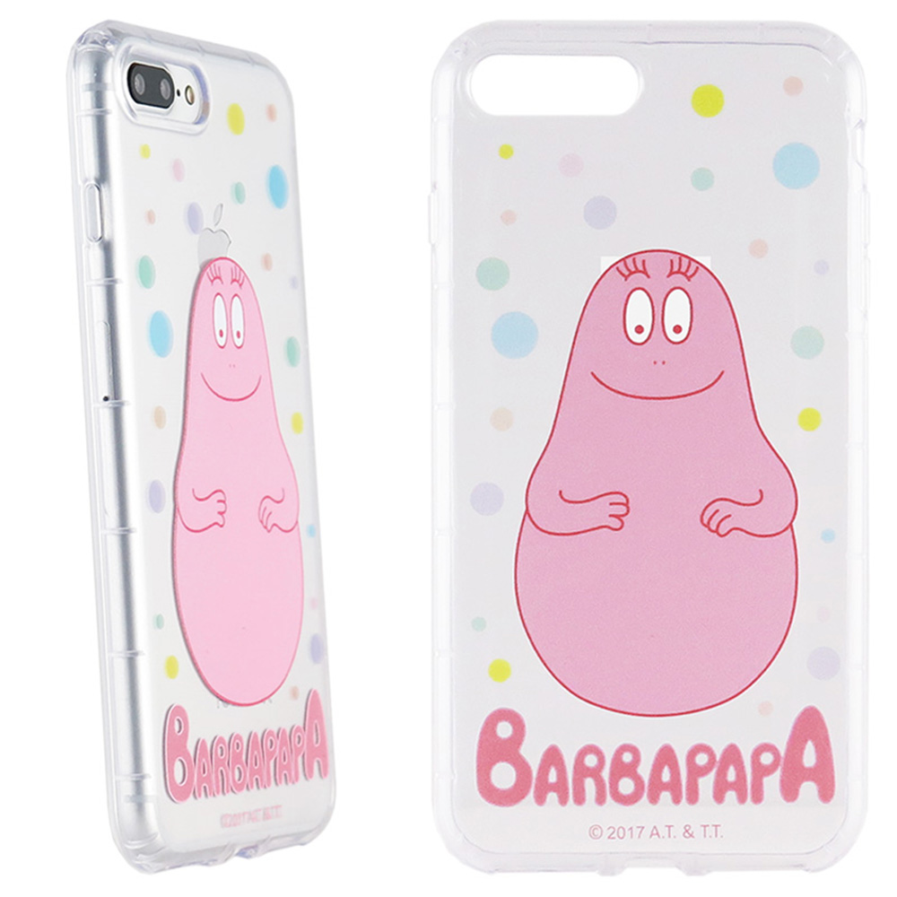 BARBAPAPA泡泡先生iPhone 8/7 Plus(5.5吋)空壓保護套-彩色泡泡