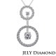 JELY Destiny 0.30克拉八心八箭經典美鑽項鍊 product thumbnail 1