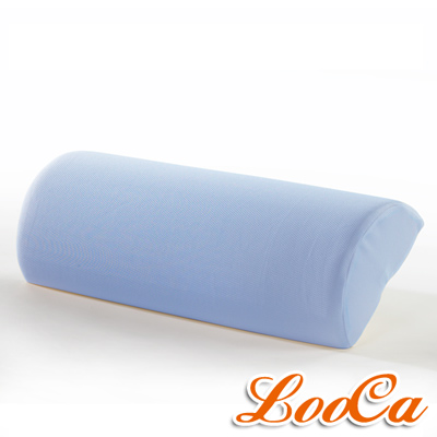 LooCa 吸濕排汗釋壓萬用靠枕(粉藍)