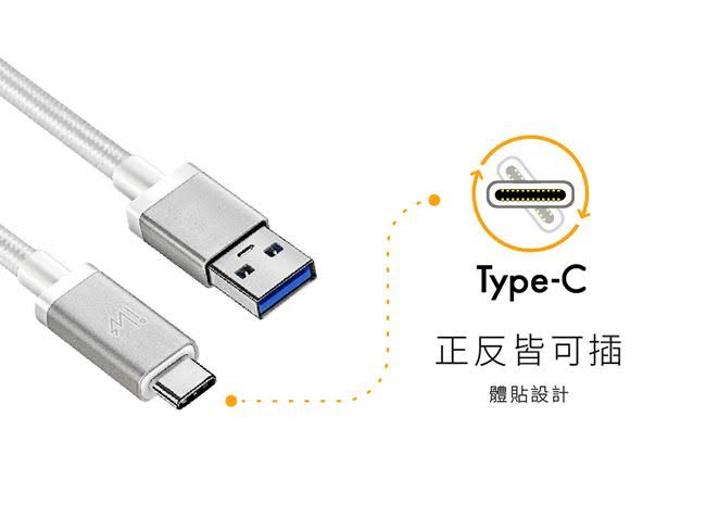 innowatt USB 3.1 Type-C to USB傳輸線