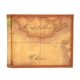 Alviero Martini 義大利地圖包 地圖8卡短鈔票錢夾-地圖黃 product thumbnail 1