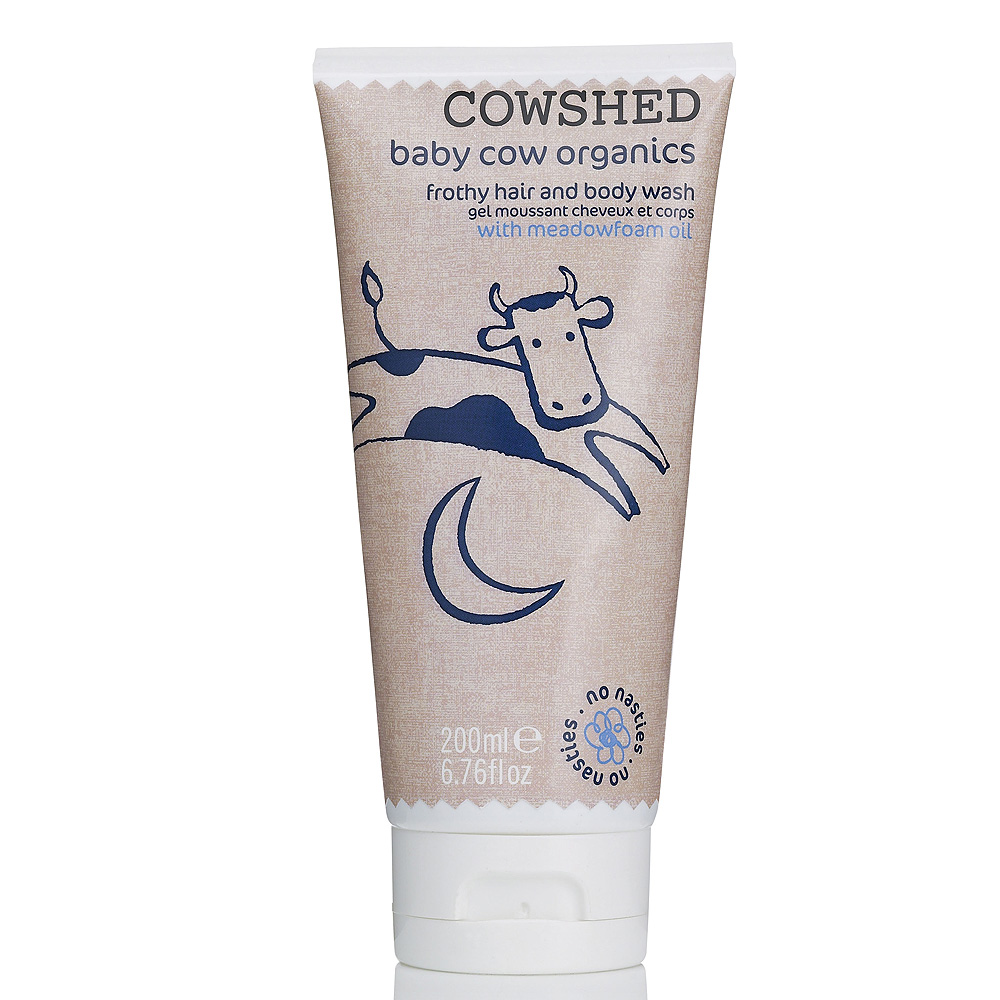 COWSHED 寶貝牛有機洗髮、身體泡泡浴 200ml