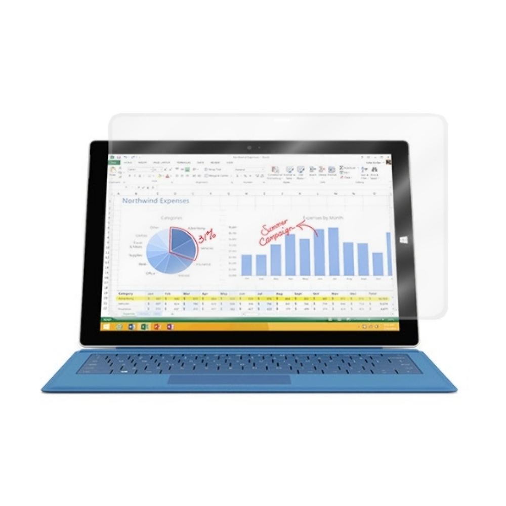 D&A Microsoft Surface Pro 3日本原膜HC螢幕保護貼(鏡面抗刮)