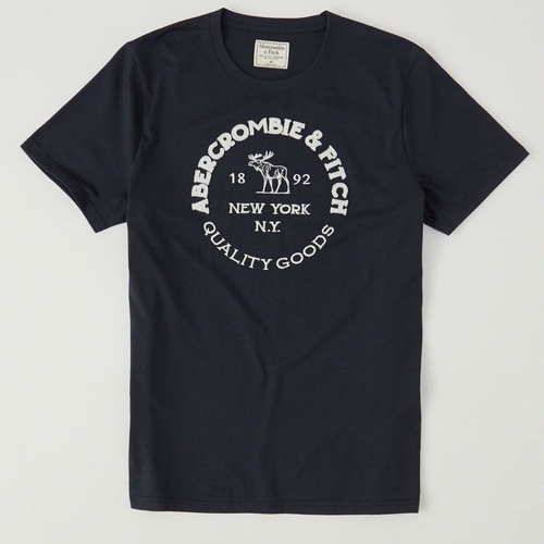 AF a&f Abercrombie&Fitch 短袖 T恤 黑色 11111