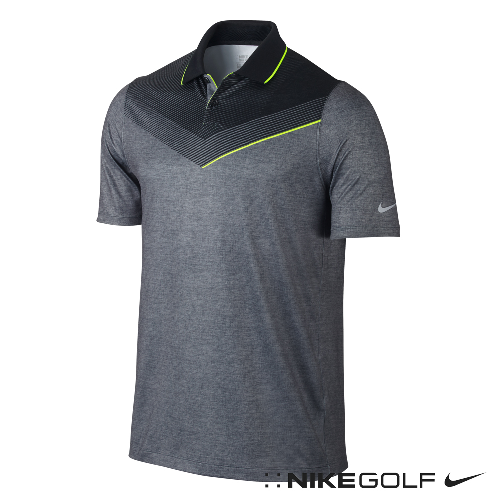 Nike Golf 休閒快速排汗短袖Polo衫-沉穩黑639916-010