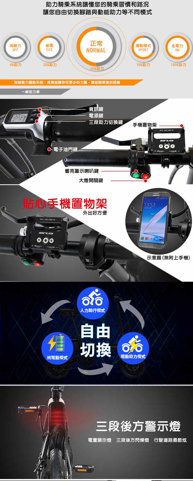 【e路通】EF-3 小鋼砲 鋁合金 36V鋰電 三星電芯 搭配 APP 摺疊 電動車