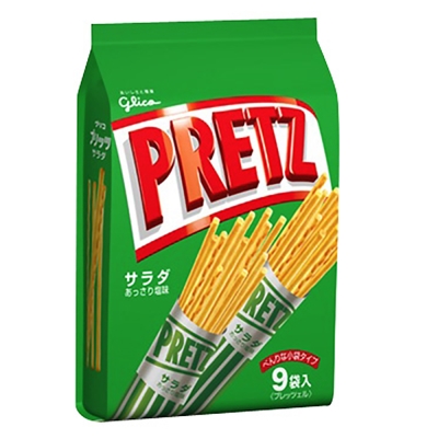 Pocky 格力高9袋入百利滋沙拉棒(143g)