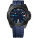 TOMMY HILFIGER 休閒運動TR90時尚腕錶-黑x藍/48mm product thumbnail 1